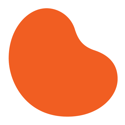 Orange kidney logo
