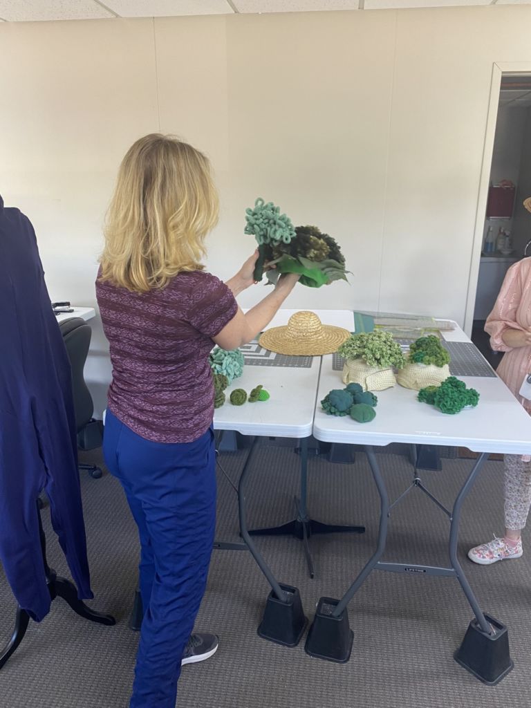 selecting material for broccoli head