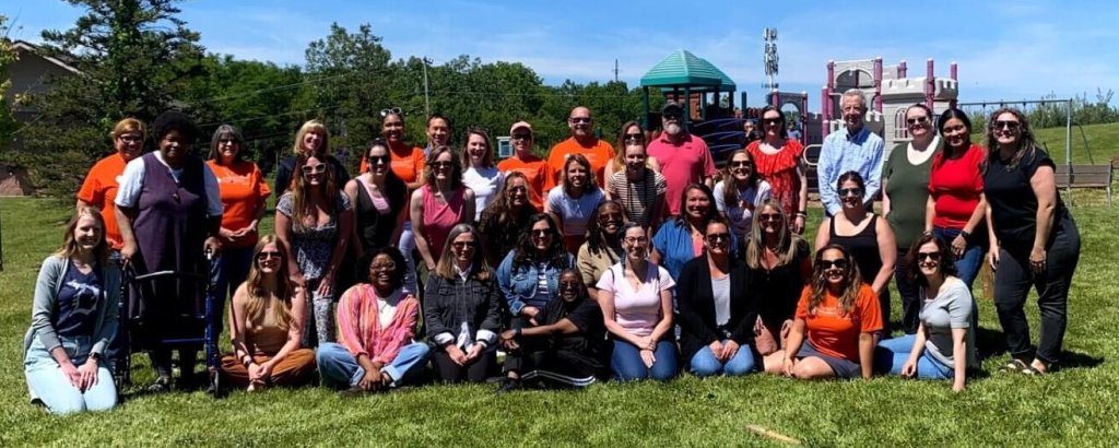 NKFM staff at the Spring 2024 picnic.