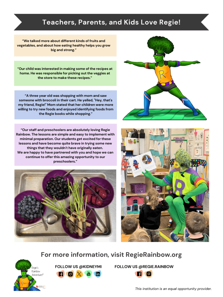 Page two of the 2025 Regie Report Card